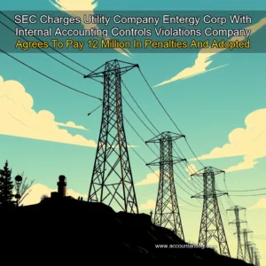 Artistic representation for SEC Charges Utility Company Entergy Corp With Internal Accounting Controls Violations Company Agrees To Pay 12 Million In Penalties And Adopted Independent Consultant Recommended Improvements