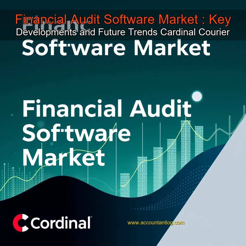Artistic representation for Financial Audit Software Market : Key Developments and Future Trends Cardinal Courier
