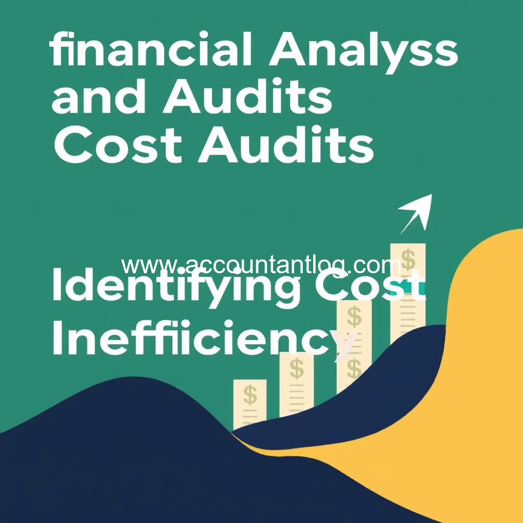 Artistic representation for Financial Analysis and Cost Audits : Identifying Cost Inefficiencies