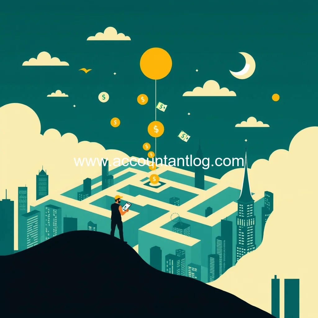 Artistic representation for Navigating The Maze Of Inflation : How SMBs Can Set Up For Success