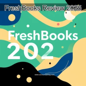 Artistic representation for FreshBooks Review 2025