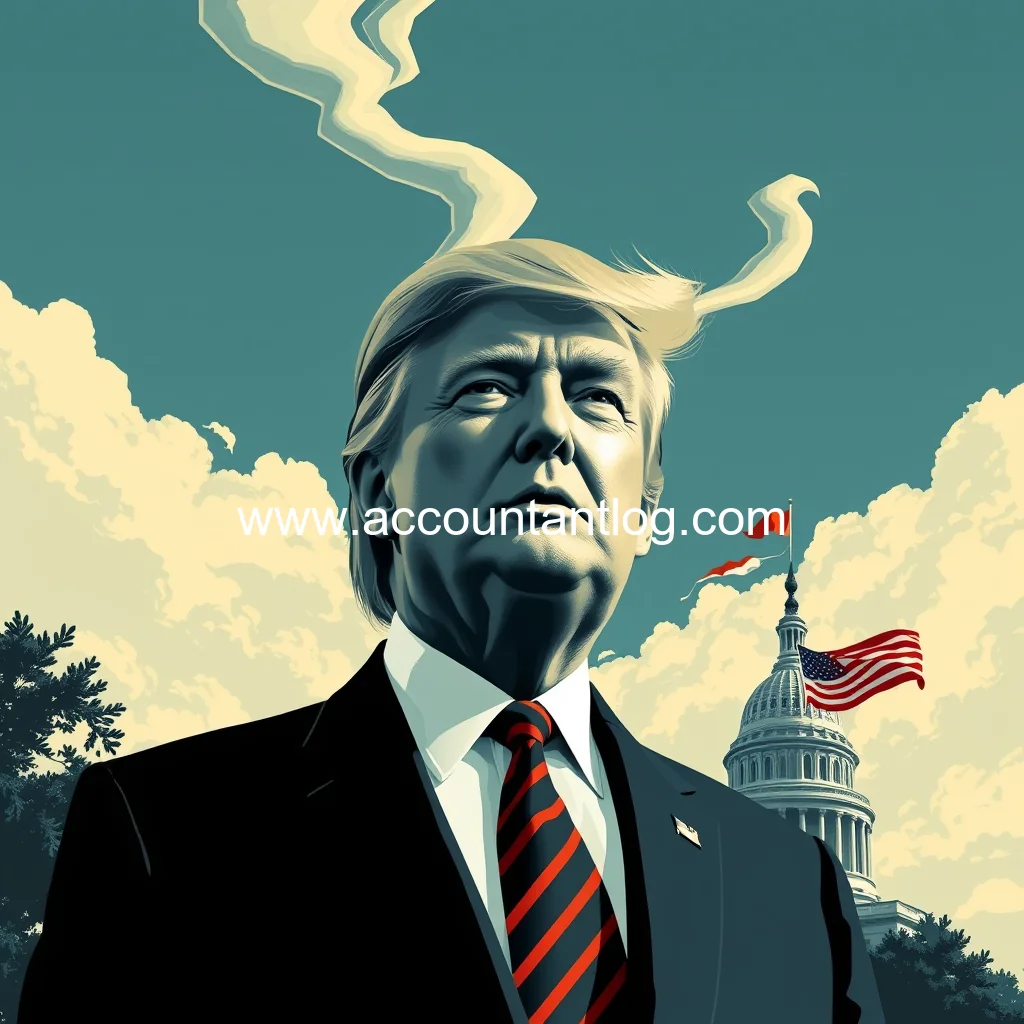 Artistic representation for Republican lawmakers ask Trump to kill IRS Direct File