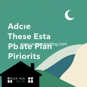 Artistic representation for Address These Estate Planning Priorities First Adler Pollock Sheehan P C