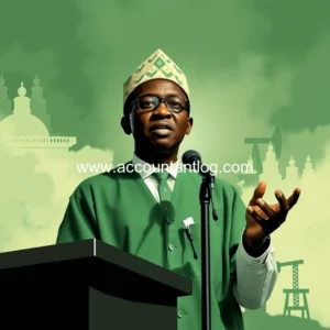 Artistic representation for Nigeria ought to be running govt on tax funds not oil revenue Oshiomhole