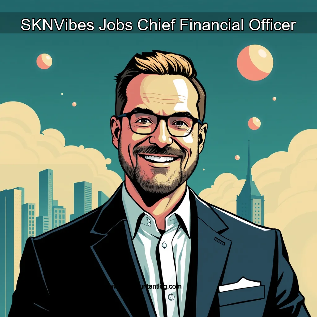 Artistic representation for SKNVibes Jobs Chief Financial Officer