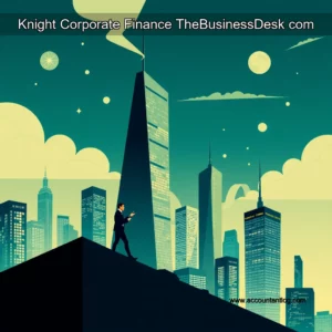 Artistic representation for Knight Corporate Finance TheBusinessDesk com