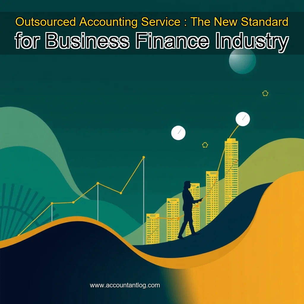 Artistic representation for Outsourced Accounting Service : The New Standard for Business Finance Industry