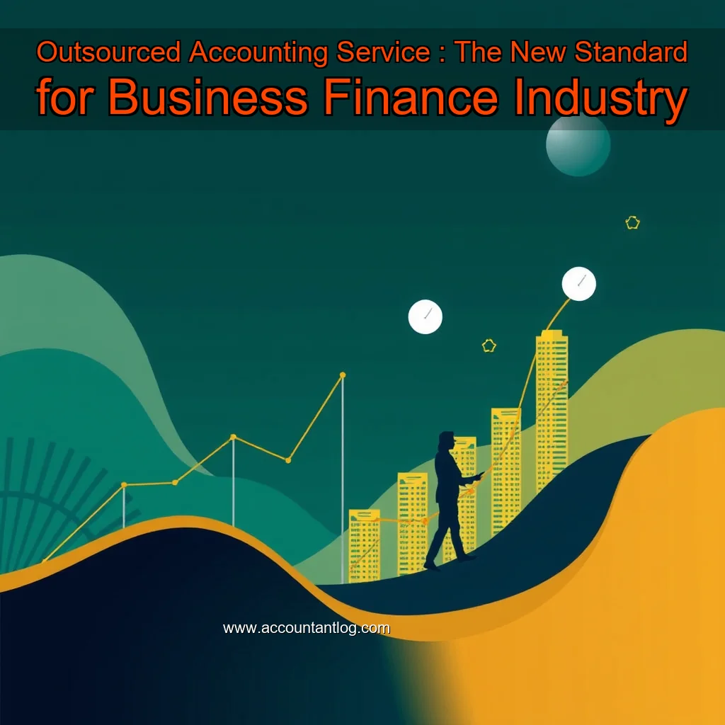 Artistic representation for Outsourced Accounting Service : The New Standard for Business Finance Industry