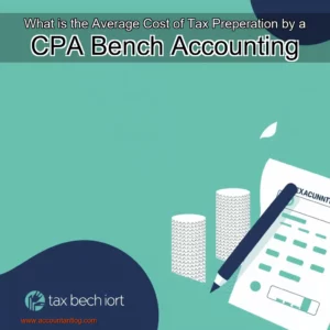Artistic representation for What is the Average Cost of Tax Preperation by a CPA Bench Accounting