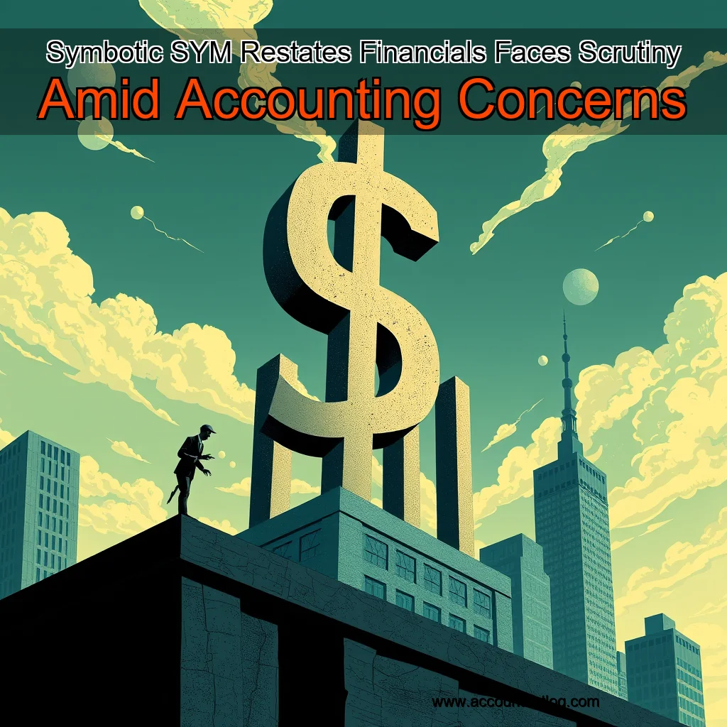 Artistic representation for Symbotic SYM Restates Financials Faces Scrutiny Amid Accounting Concerns