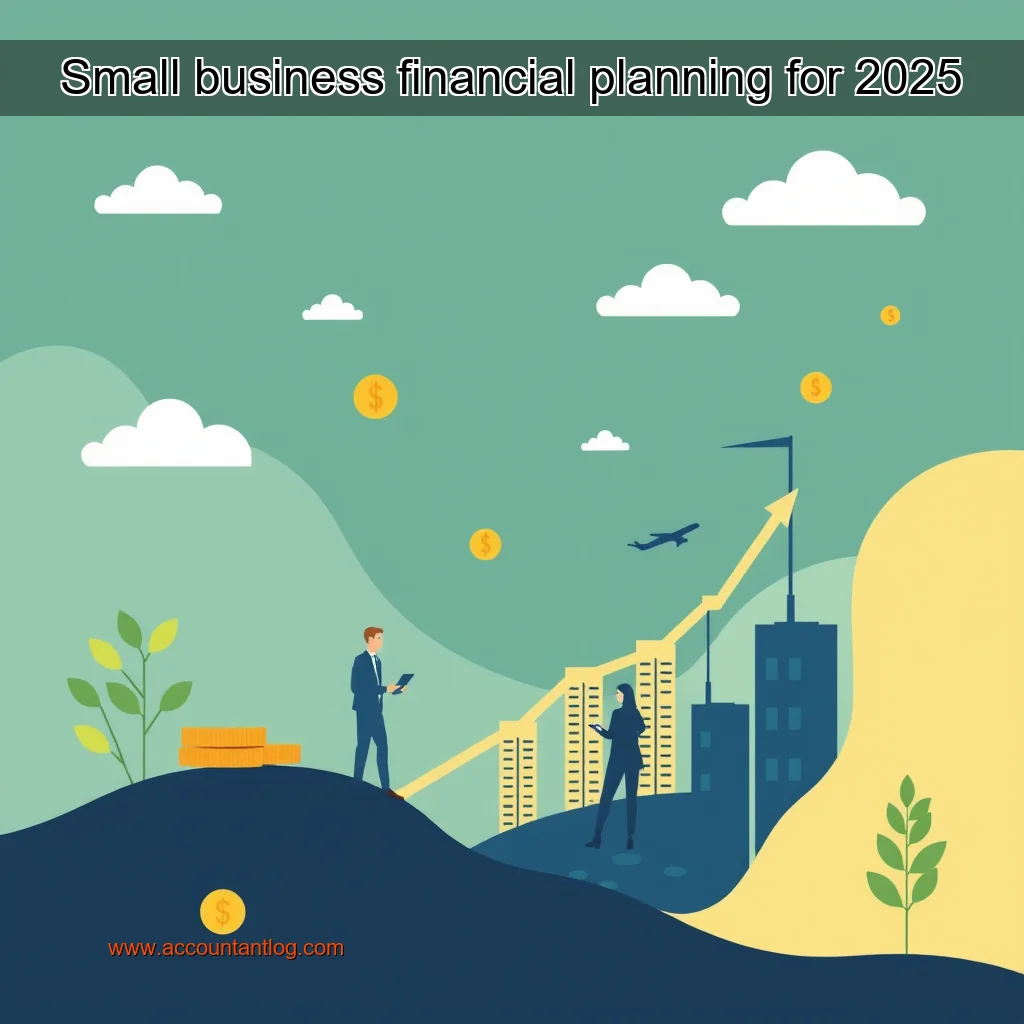 Artistic representation for Small business financial planning for 2025