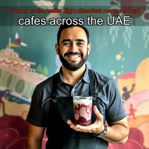 Artistic representation for Former cruise waiter flight attendant now runs Acai cafes across the UAE