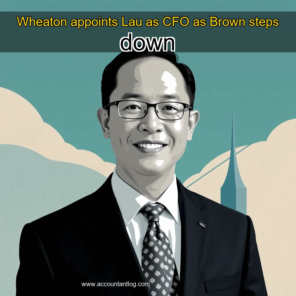 Artistic representation for Wheaton appoints Lau as CFO as Brown steps down
