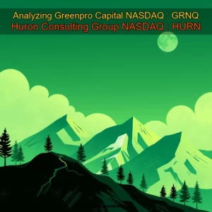 Artistic representation for Analyzing Greenpro Capital NASDAQ : GRNQ Huron Consulting Group NASDAQ : HURN