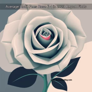 Artistic representation for Average Audit Fees Rose 6 4 in 2023 Report Finds