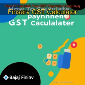 Artistic representation for How To Calculate Your GST Payments Using Bajaj Finserv GST Calculator