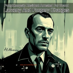 Artistic representation for Poughkeepsie Resident Arrested For Grand Larceny And Forgery Charges