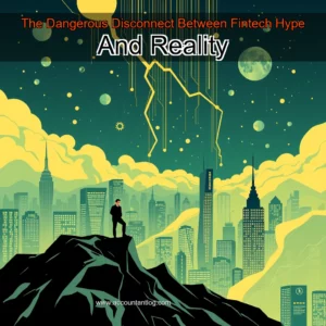 Artistic representation for The Dangerous Disconnect Between Fintech Hype And Reality