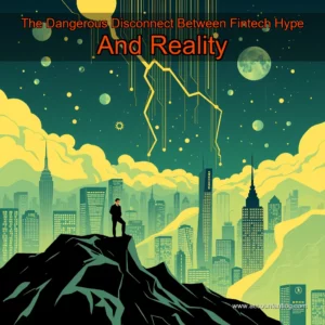 Artistic representation for The Dangerous Disconnect Between Fintech Hype And Reality