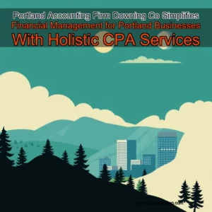 Artistic representation for Portland Accounting Firm Downing Co Simplifies Financial Management for Portland Businesses With Holistic CPA Services