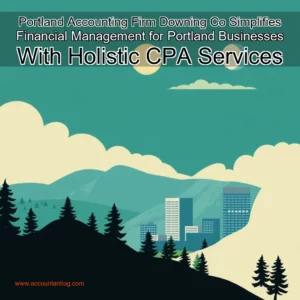 Artistic representation for Portland Accounting Firm Downing Co Simplifies Financial Management for Portland Businesses With Holistic CPA Services