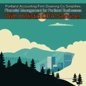Artistic representation for Portland Accounting Firm Downing Co Simplifies Financial Management for Portland Businesses With Holistic CPA Services