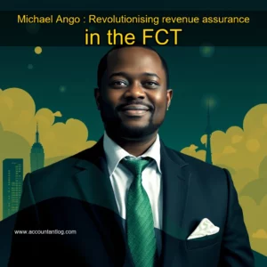 Artistic representation for Michael Ango : Revolutionising revenue assurance in the FCT