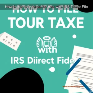 Artistic representation for How to file your taxes for free with IRS Direct File