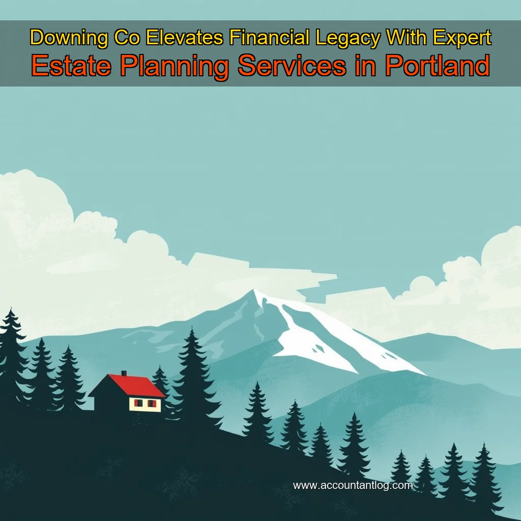 Artistic representation for Downing Co Elevates Financial Legacy With Expert Estate Planning Services in Portland