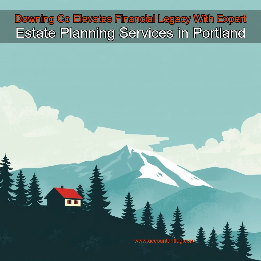 Artistic representation for Downing Co Elevates Financial Legacy With Expert Estate Planning Services in Portland
