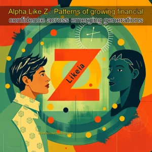 Artistic representation for Alpha Like Z : Patterns of growing financial confidence across emerging generations