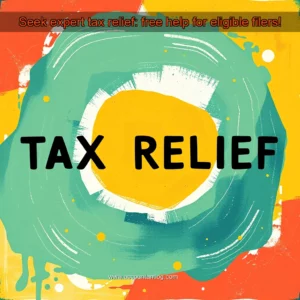 Artistic representation for Seek expert tax relief: free help for eligible filers!