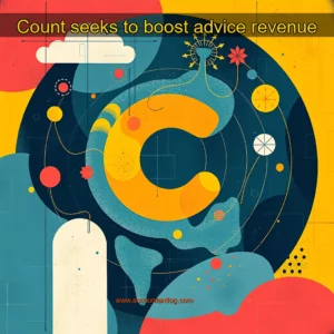 Artistic representation for Count seeks to boost advice revenue