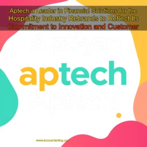Artistic representation for Aptech a Leader in Financial Solutions for the Hospitality Industry Rebrands to Reflect Its Commitment to Innovation and Customer Satisfaction