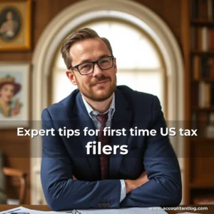 Artistic representation for Expert tips for first time US tax filers