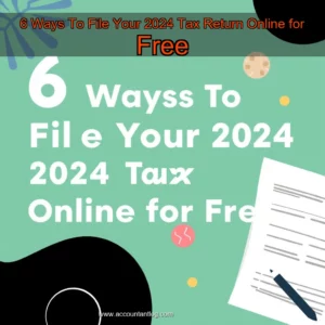 Artistic representation for 6 Ways To File Your 2024 Tax Return Online for Free
