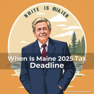 Artistic representation for When Is Maine 2025 Tax Deadline