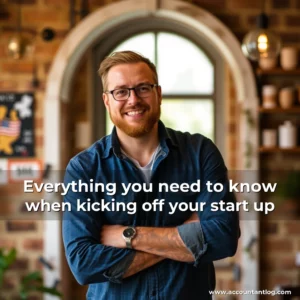 Artistic representation for Everything you need to know when kicking off your start up