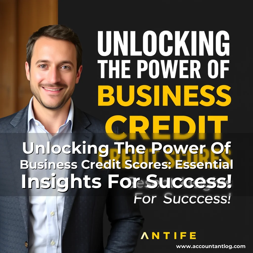 Artistic representation for Unlocking The Power Of Business Credit Scores: Essential Insights For Success!