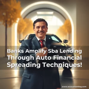 Artistic representation for Banks Amplify Sba Lending Through Auto Financial Spreading Techniques!