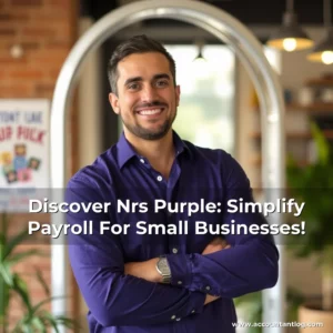 Artistic representation for Discover Nrs Purple: Simplify Payroll For Small Businesses!