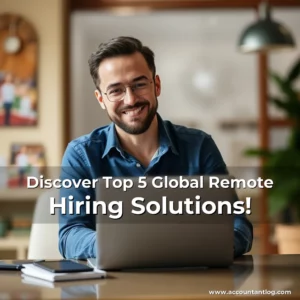 Artistic representation for Discover Top 5 Global Remote Hiring Solutions!