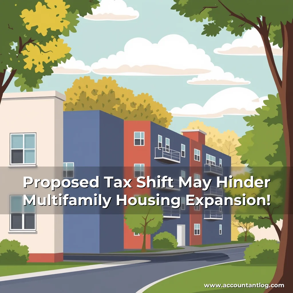 Artistic representation for Proposed Tax Shift May Hinder Multifamily Housing Expansion!