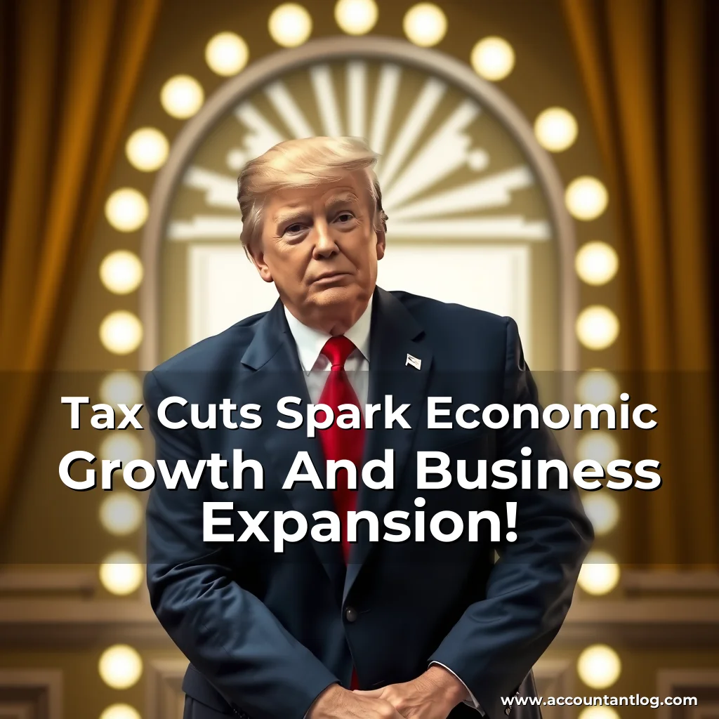 Artistic representation for Tax Cuts Spark Economic Growth And Business Expansion!