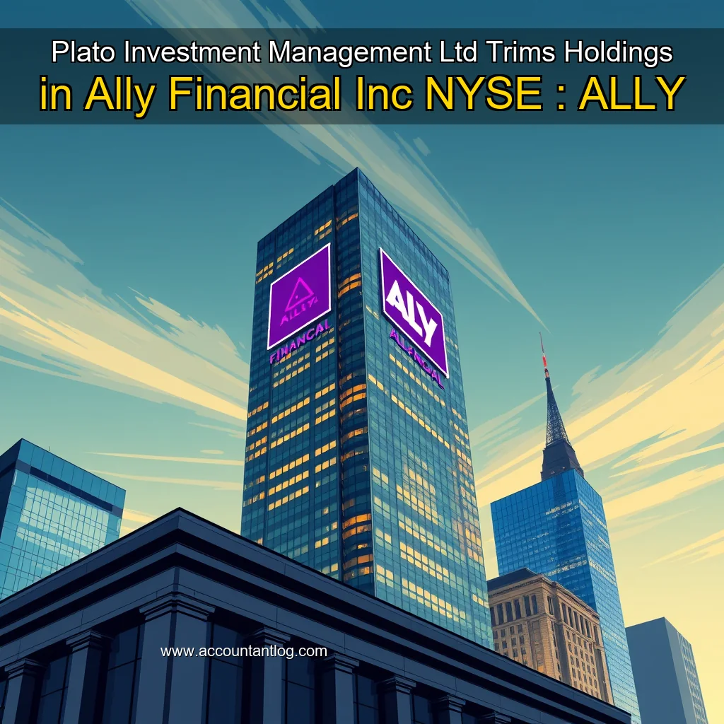 Artistic representation for Plato Investment Management Ltd Trims Holdings in Ally Financial Inc NYSE : ALLY