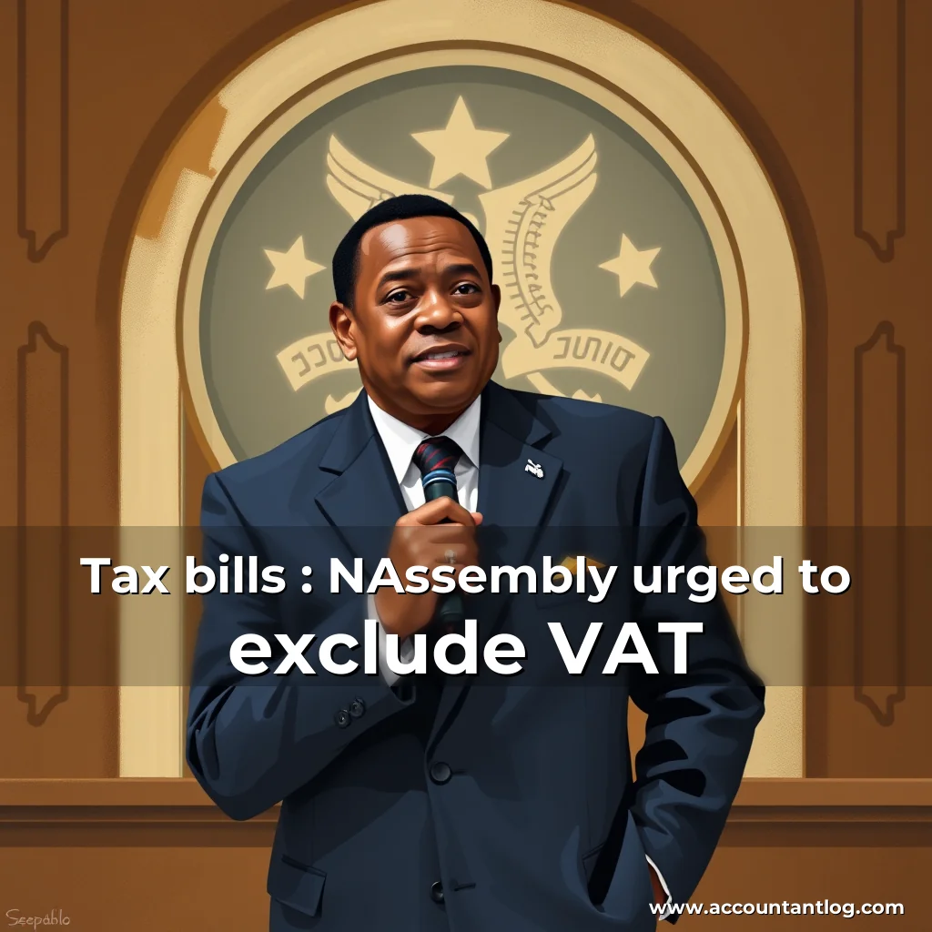Artistic representation for Tax bills : NAssembly urged to exclude VAT