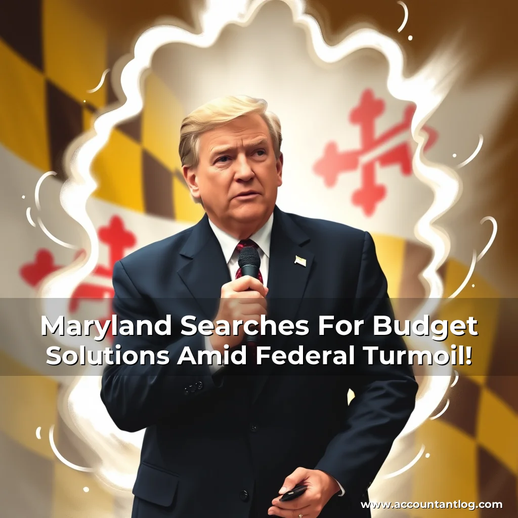 Artistic representation for Maryland Searches For Budget Solutions Amid Federal Turmoil!