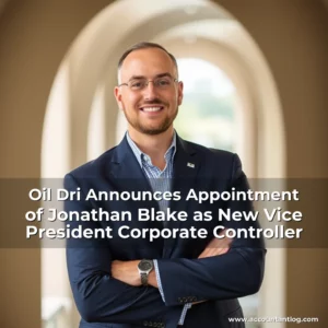 Artistic representation for Oil Dri Announces Appointment of Jonathan Blake as New Vice President Corporate Controller