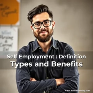 Artistic representation for Self Employment : Definition Types and Benefits