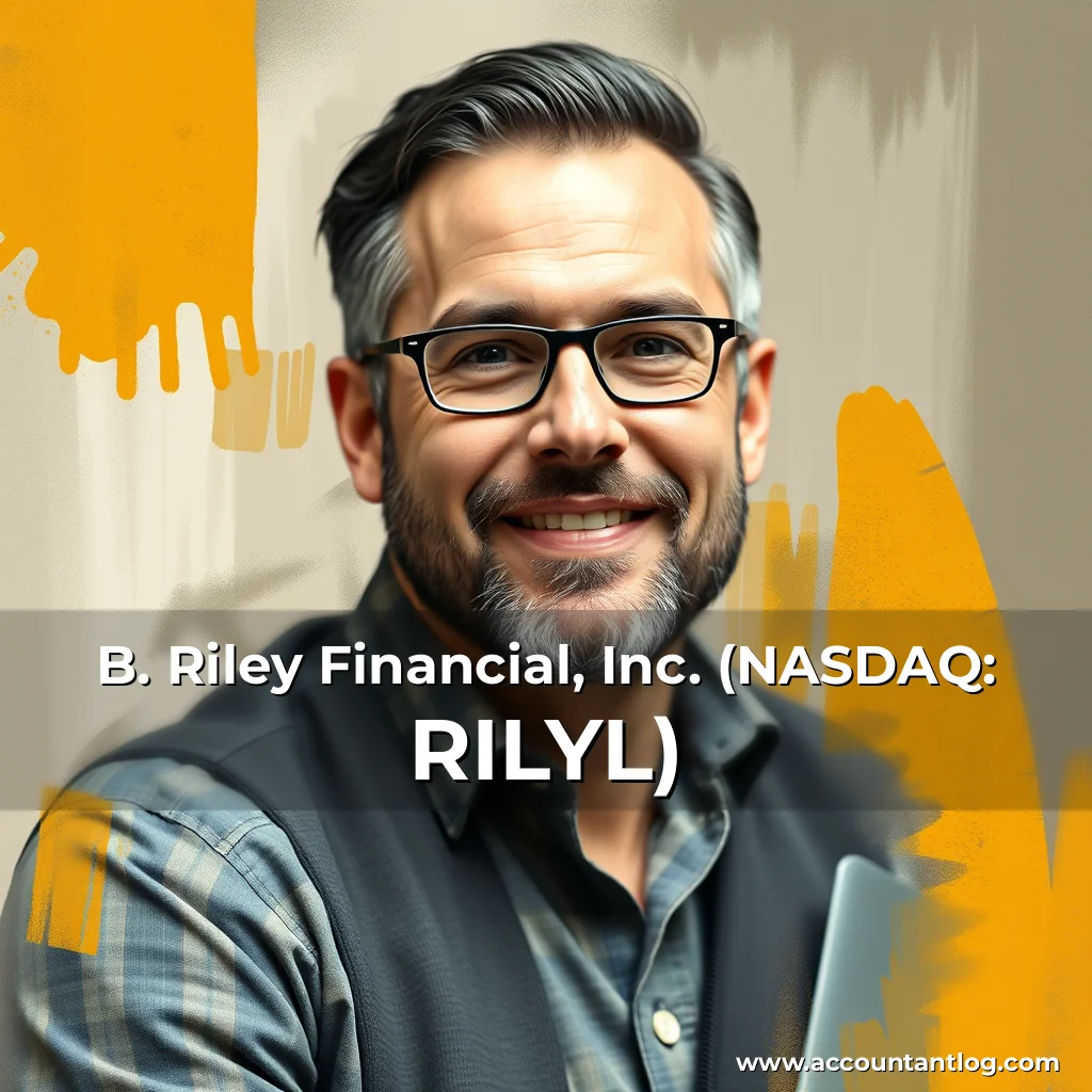 Artistic representation for B. Riley Financial, Inc. (NASDAQ: RILYL)